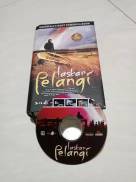 Laskar Pelangi Hard Cover by Andrea Hirata bonus CD