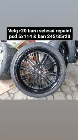 Velg r20 menzari + ban acelera