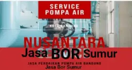 Jasa sumur bor & servis pompa air Bandung