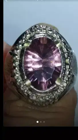 Jual Batu Cincin Purple Kecubung CuttMixed Pretty Keren Good