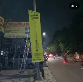 JASA PASANG SPANDUK - BALIHO - T BANNER & UMBUL2