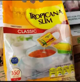 GULA TROPICANA SLIM classic isi 160 sachet