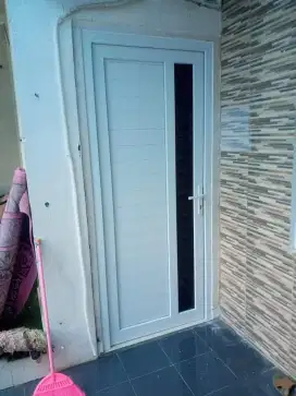 Jual kusen pintu jendela kaca aluminium plus pasang