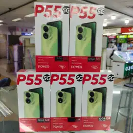 Itel P55 5G ram 6gb+6gb/128gb baru garansi resmi harga Promo