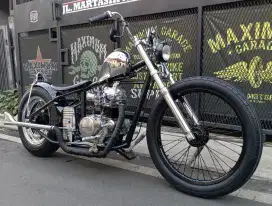 Kawasaki kz200 binter merzy chopper