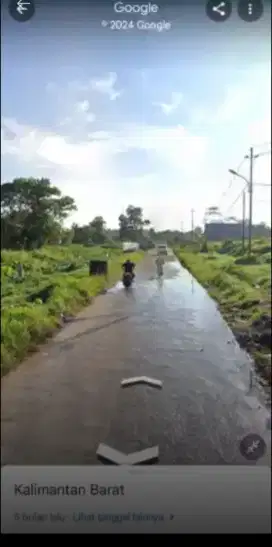 Tanah tepi jalan cahaya baru serdam ukuran 20 x 330
