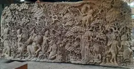 Ukiran Relief Ramayana