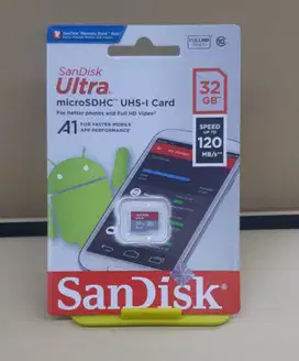 Micro SD Sandisk 32GB Ultra A1/ 120MBPS