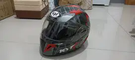 BARANG LIKE NEW!!! Helm Full Face KYT Alpha Venom Ultimate Spider-Man