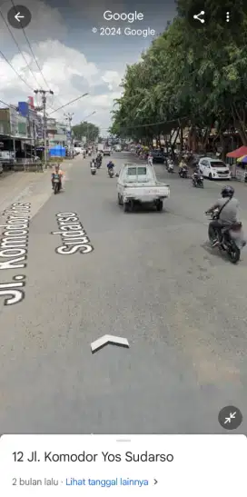 Tanah tepi jalan jeruju ukuran 18 x 60