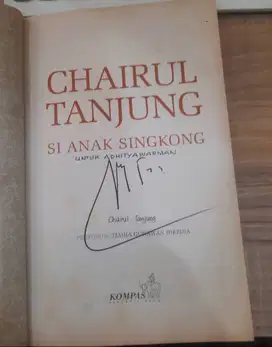 Buku Anak Singkong - TTD Bapak Chairul Tanjung