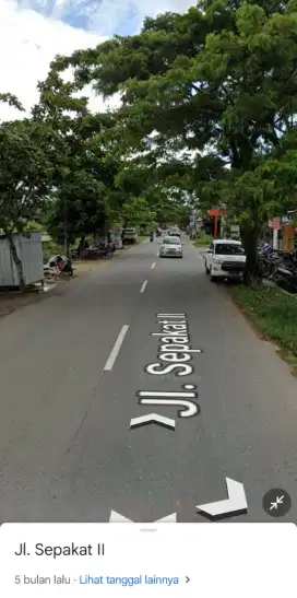 Tanah tepi jalan sepakat 2 untan dekat ayani 1 ukuran 20 x 50