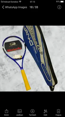 Jual raket tenis merk WEIERLU
