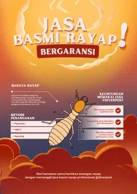 Jasa anti rayap bangunan