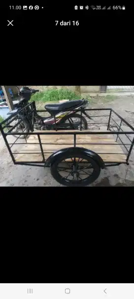 Khusus buat tempahan bak becak brng, grobak jualan, grobak sampah dll