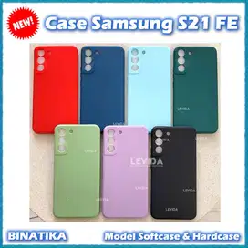 Case Samsung Galaxy S21 FE Softcase Bening Hardcase Full Warna S21FE