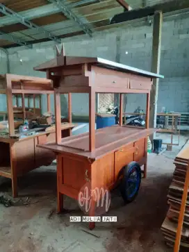 Gerobak grobak bakmi jawa, mie ayam bakso, angkringan
