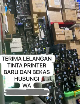 Jual beli tinta baru dan bekas, dan Terima lelang kantor