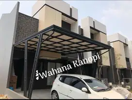 Kanopi Alderon Pakai Lis samping kiri kanan