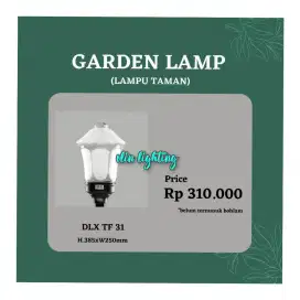 lampu taman pilar