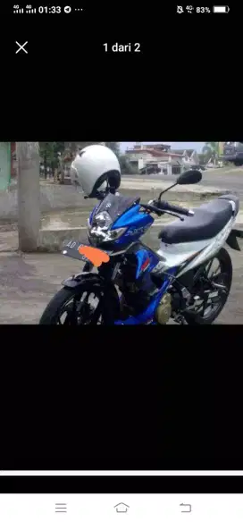 Dijual motor suzuki satria f 2012..no minus pajak on..