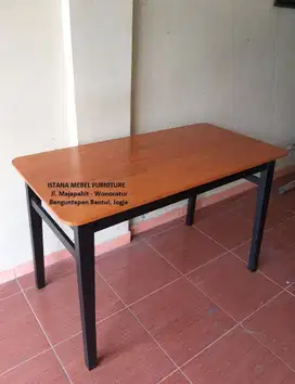 Meja Produksi Setrika Kompor Warung Cafe Rumah Makan Kekinian Kayu #KS