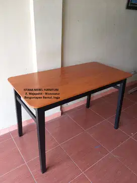 Meja Kerja Kantor Komputer Tulis Belajar Kost Kekinian Kayu Mahoni #KS