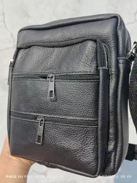 Tas Selempang Kulit Asli ( GRATIS ONGKIR )