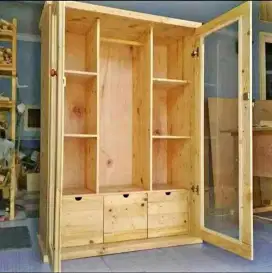 Lomari pakaian minimalis