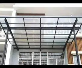 Kanopi alderon kanopi transparan minimalis