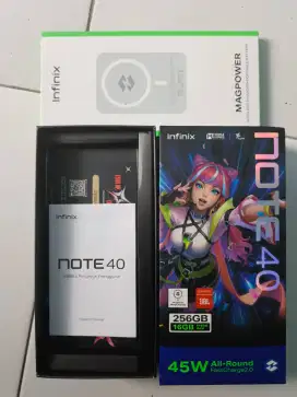 Infinix note 40 4G 8/256 jual/tt