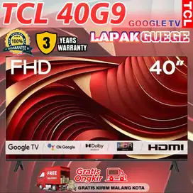 LED TV 40 INCH TCL 40G9 GOOGLE TV FHD DIGITAL BARU GRNSI RESMI