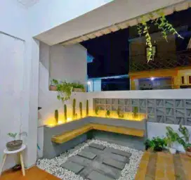 pembuatan bangku taman minimalis