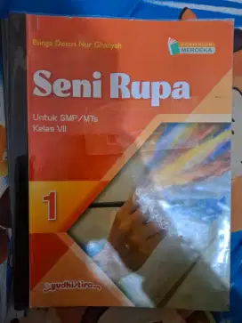 Preloved Buku Seni Rupa Yudhistira kelas 7 SMP kurikulum merdeka