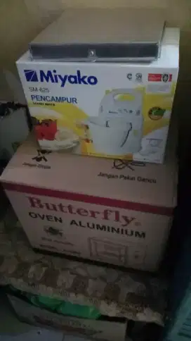 Dijual mixer miyako n oven butterfly