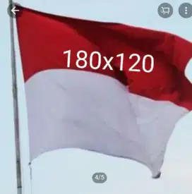 BENDERA MERAH PUTIH 180 X 120 CM