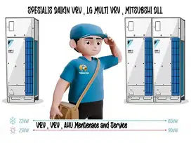 Cuci ac,service Ac,bongkar pasang ,inverter,central ,Chiller, WCP dll