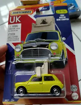 Matchbox UK Austin Mini Cooper Mr Bean