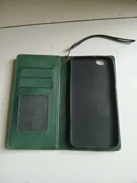 Back flip case leather oppo f3