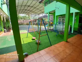 Dekorasi Lantai Taman Untuk Taman Bermain Anak Sekolah