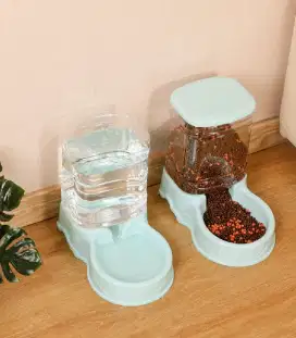 Tempat makan minum kucing anjing bahan tebal