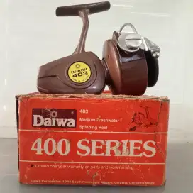 Reel pancing vintage Daiwa 403 (1940) made in Korea #joran pancing