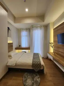 Kamar studio luas lengkap nyaman cozy disewakan bulanan
