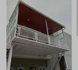 Kanopi kaca kuat rapi *88