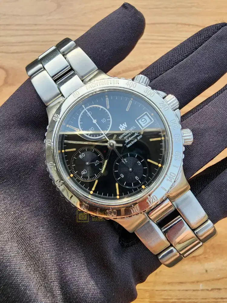 Jam Tangan Ori Raymond Weil Amadeus 200 Chronograph Automatic Swiss