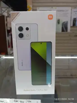 Redmi note 13 pro 5G ram 12/512 new garansi resmi bisa cod