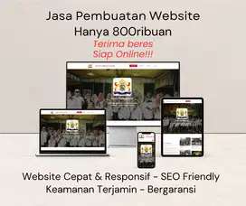 PEMBUATAN WEBSITE SIAP ONLINE