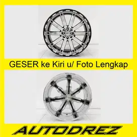 Velg Ring 20 R20 PCD 4x100 4x114 Lubang 4 Jazz Yaris Avanza