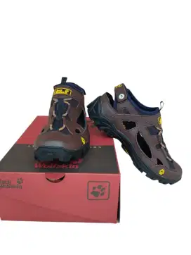 Sepatu Sandal gunung outdoor hiking pria jack wolfskin