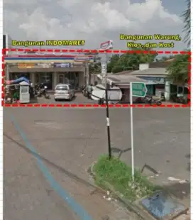 Dijual tanah seisinya murah! , grafika banyumanik. Jalan utama